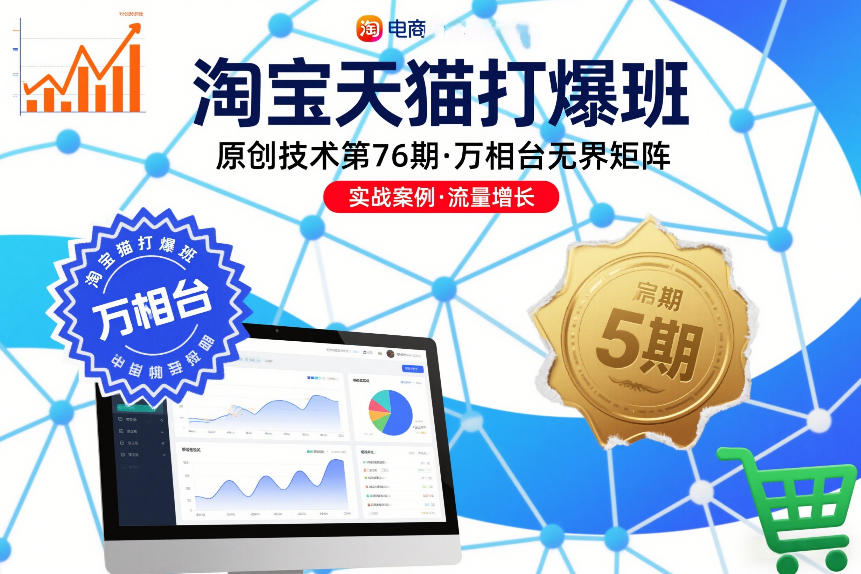 淘宝天猫打爆班原创技术第76期,万相台无界矩阵|一站式知识服务平台|多样资源|热门项目|详尽教程|学习交流|成功之门|HY资源库