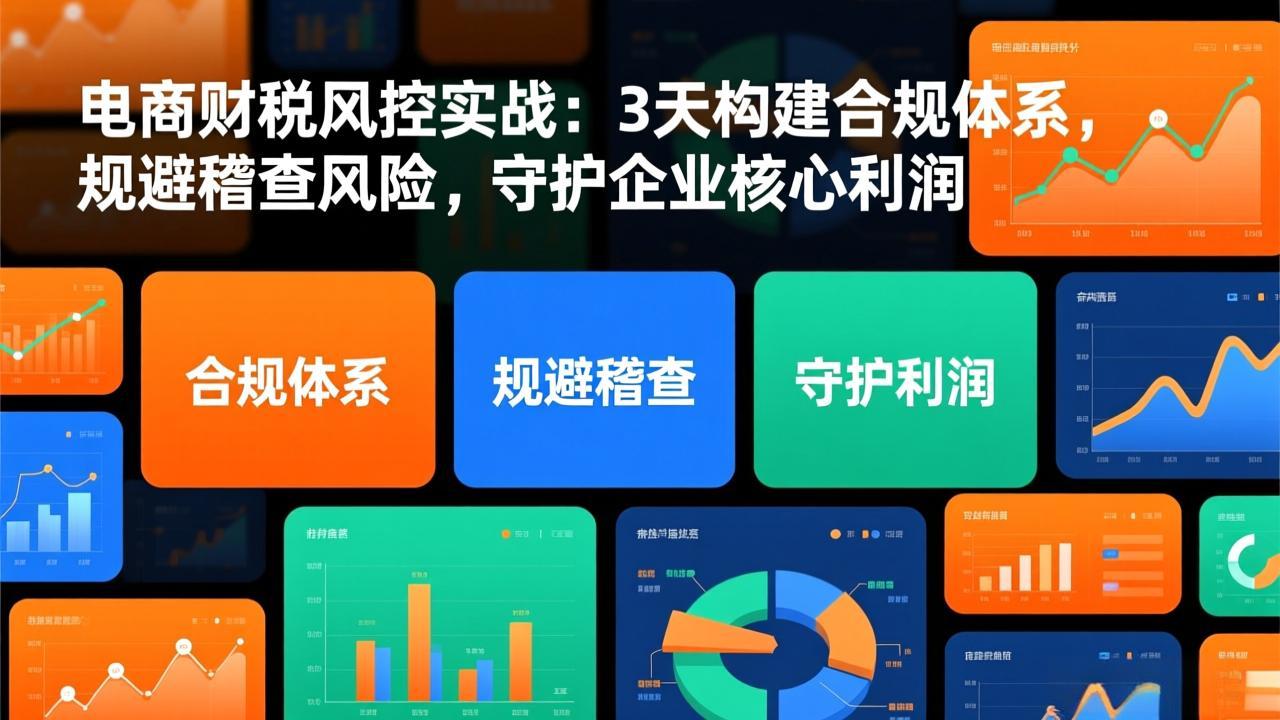 电商财税风控实战：3天构建合规体系，规避稽查风险，守护企业核心利润|一站式知识服务平台|多样资源|热门项目|详尽教程|学习交流|成功之门|HY资源库