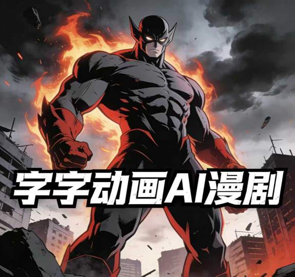 字字动画AI漫剧2026年第1期系统课程，小白看完就能学会实操的漫剧课，单人月收1-3W网赚项目-副业赚钱-互联网创业-资源整合老八网赚